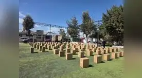 Intervención contra el trafico y los productos de dudoso origen. Fuente: Difusión