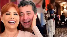 Magaly Medina se pronuncia tras mediáticas imágenes con su esposo.