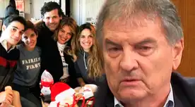 Carlos Morales habló de sus hijos con Jessica Newton.