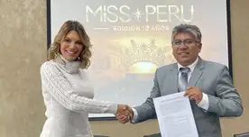 Jessica Newton presentó candidatas del Miss Perú