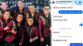Filtran nuevos chats comprometedores de cantante de Hermanos Yaipén con otra mujer: “¿No me quieres ver?”