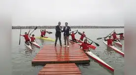 Presidente del IPD con alcalde de La Punta.