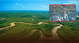 Imágenes satelitales de la NASA revelan la creciente deforestación en la Amazonía.