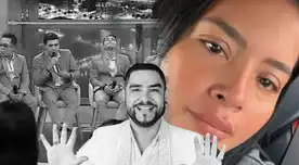 Viuda de Paul Flores aparece LLORANDO tras su aparición espiritual en TV con Armonía 10