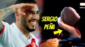 Sergio Peña es ampayado con vaso en mano en concierto a una semana del partido de Perú vs. Colombia Sergio Peña es ampayado con vaso en mano en concierto a una semana del partido de Perú vs. Colombia