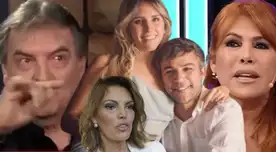 Magaly Medina expone a Renzo Schuller y su esposa y Carlos Morales los defiende.