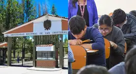 Consulta los resultados oficiales del examen de admisión de la Universidad Nacional de San Cristóbal de Huamanga 2026-I.