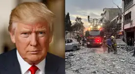 Trump exige a Irán firmar acuerdo o enfrentar más ataques. Trump exige a Irán firmar acuerdo o enfrentar más ataques.