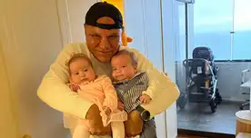 Mauricio Diez Canseco presenta a sus hijos