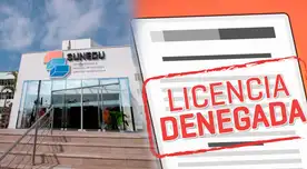 Universidad peruana cerrará sus puertas, según Sunedu.