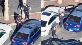 Bebé al borde de la muerte en auto caliente.