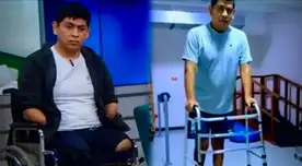 Conoce la historia de César Apolinario quien quedó sin extremidades tras operación a la rodilla.