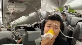 Caída repentina de avión entre China y Japón pasajeros vivieron minutos de terror.