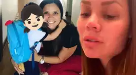 Andrea San Martín mostró orgullosa cómo su hija mayor se ha vuelto una niña independiente.