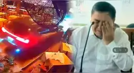 Miguel Ángel Requejo Astochado chocó su auto en restaurante de La Molina tras incidente en el local