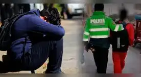 Menor fue detenido tras ser investigado por presuntamente extorsionar a su compañero