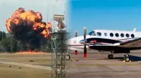 El incidente se dio en el aeropuerto de Southend, Gran Bretaña. Los cuatro pasajeros muerieron