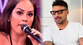 Karen Schwarz ARREMETE contra Ezio Oliva y le RECLAMA por video junto a famosa cantante: "Mucho bandido"