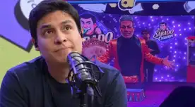 Curwen PARODIA a 'Andrés Hurtado' y causa FUROR en redes sociales por entregarse al show: "Qué talento para imitar"