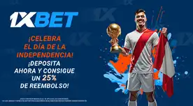 El 28 de julio 1xBet ofrece promociones especiales para festejar. Fuente: Difusión. El 28 de julio 1xBet ofrece promociones especiales para festejar. Fuente: Difusión.