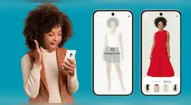 Google lanza herramienta digital que te permite probarte ropa virtualmente usando solo tu celular.