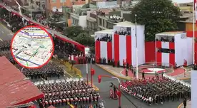 ¡Atención! Estas calles estarán cerradas por Fiestas Patrias y podrían afectar tu ruta este 28 y 29 de Julio