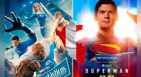 'Los 4 Fantásticos' y 'Superman' ya se encuentran disponibles en todas las salas del Perú. Foto: composición EP