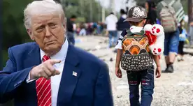 Niños inmigrantes en la mira de Donald Trump.