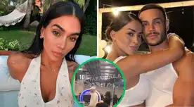 La modelo lanza este peculiar mensaje.