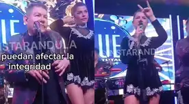 Dilbert Aguilar explota contra asistentes de su show por tirar botella. Dilbert Aguilar explota contra asistentes de su show por tirar botella.