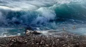 Descubre las zonas que se verán más afectadas por el tsunami.