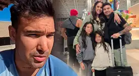 Ezio Oliva viajó con Karen y sus hijas a Máncora, pero TOMAN DECISIÓN tras alerta de tsunami: "Estamos..."