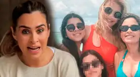 Ethel Pozo revela el motivo de su viaje.