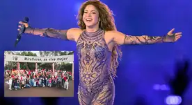 Shakira regresa nuevamente al Perú