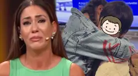 Tilsa Lozano  se quiebra por emotivo momento entre sus hijos.