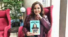 Andrea Llosa presentó su libro Manual para decir ¡Nunca más! de editorial Planeta.