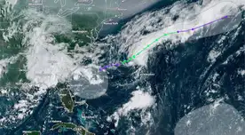 Dónde está y hacia dónde va Dexter, la tormenta tropical que mantiene en alerta al país.