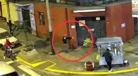 Lince: sicarios en moto atacan a balazos a hombre cerca de un puesto de emoliente