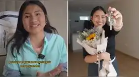 Lizeth Atoccsa se pronunció tras las duras críticas hacia ella por la comprar de un departamento -