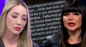 Romina Gachoy habló sobre la reciente denuncia de Angie Jibaja.