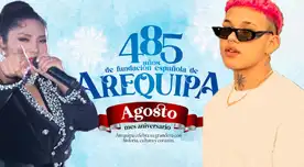 Aniversario de Arequipa 2025: Los 9 conciertos CONFIRMADOS para la SERENATA del 14 de agosto