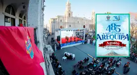 Arequipa festeja su 485 aniversario: vibrante programa de la semana de festividades en la histórica Ciudad Blanca