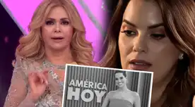 Gisela Valcárcel ENFURECIÓ y dio ULTIMÁTUM a Valeria Piazza en 'América Hoy'