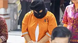 La peruana de 42 años fue detenida por autoridades de Indonesia con 1,4 kilos de cocaína