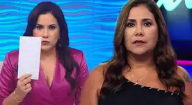 Andrea Llosa admitió haber sido la amente de uno de sus ex.