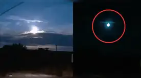 Inesperada "bola de fuego" iluminó el cielo nocturno de Kyushu y sorprendió a los residentes.