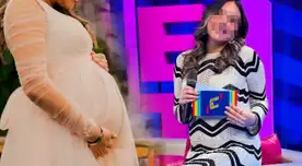 Conductora de América TV dio a luz.
