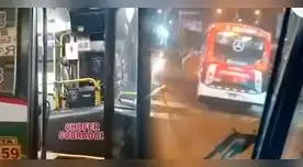 Chofer que circulaba por San Juan de Lurigancho fue atacado previo al paro de transporte anunciado en Lima