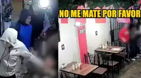 Niño suplica a delincuentes armados que no lo maten durante asalto en un restaurante en Villa El Salvador