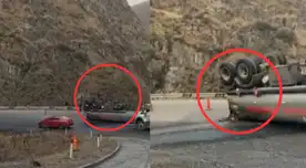 ¡Alerta! Derrame de petróleo contamina el río Rímac tras volcadura de camión